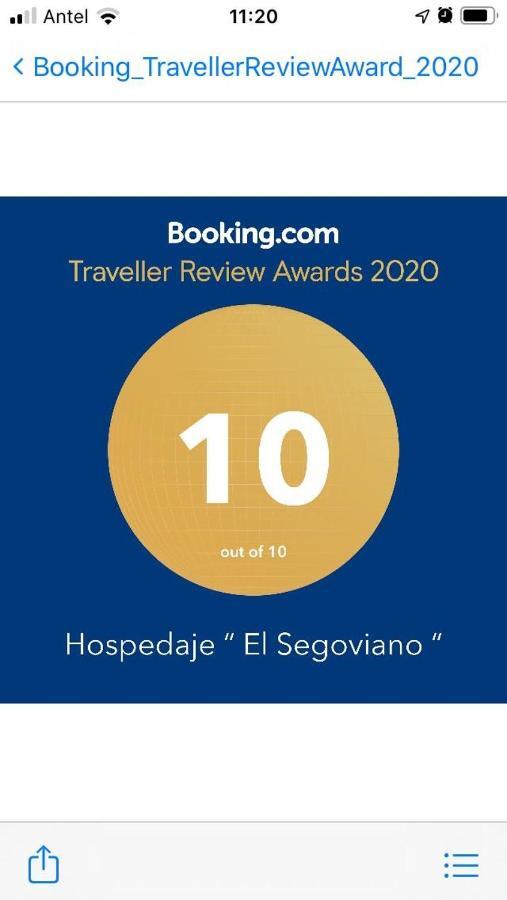 Hospedaje “ El Segoviano “ Carmelo Eksteriør billede